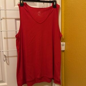 J Jill Pima V Neck Tank- NWT